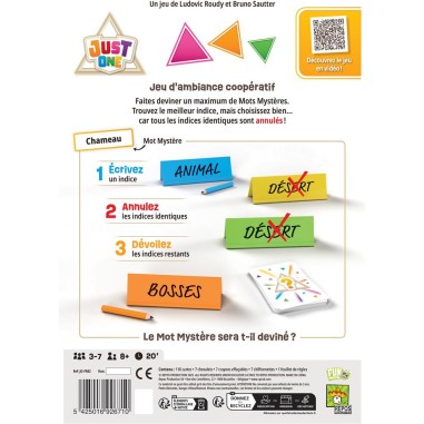 Just One - Un jeu - sur la - Repos Production