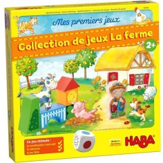 Mes premiers jeux : collection de jeux de la ferme - Haba
