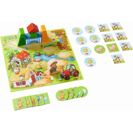 Mes premiers jeux : collection de jeux de la ferme - Haba
