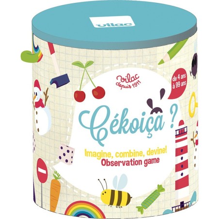 Cékoiça, Jeu de société et de rapidité en bois enfant - Vilac