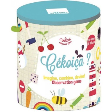 Cékoiça, Jeu de société et de rapidité en bois enfant - Vilac