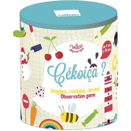 Cékoiça, Jeu de société et de rapidité en bois enfant - Vilac