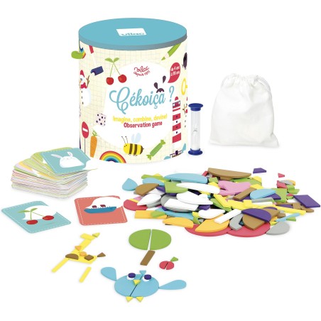 Cékoiça, Jeu de société et de rapidité en bois enfant - Vilac