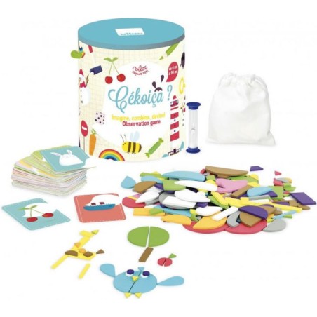 Cékoiça, Jeu de société et de rapidité en bois enfant - Vilac