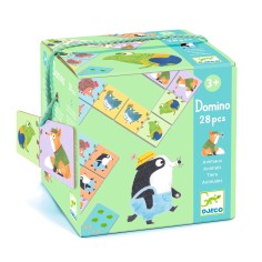 Domino Animaux - Jeux de société Enfants - Djeco