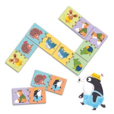 Domino Animaux - Jeux de société Enfants - Djeco 2