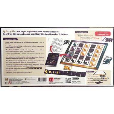 Quizzypixx - Jeux de société - Gingergrey Games