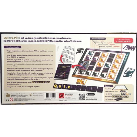 Quizzypixx - Jeux de société - Gingergrey Games