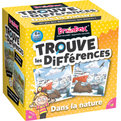 BrainBox: Trouve les Différences – dans la Nature - Jeux de société - Green Board Game Company - Asmodée
