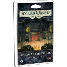 Horreur à Arkham Jce : Meurtre à l’Hôtel Excelsior - Extension - Jeux de société - Fantasy Flight Games