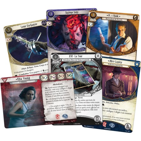 Horreur à Arkham Jce : Le Cercle Brisé - Extension Investigateurs - Jeux de société - Fantasy Flight Games