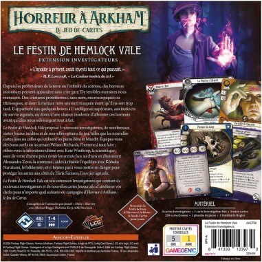 Horreur à Arkham Jce : Le Festin De Hemlock Vale - Extension Investigateurs - Jeux de société - Fantasy Flight Games