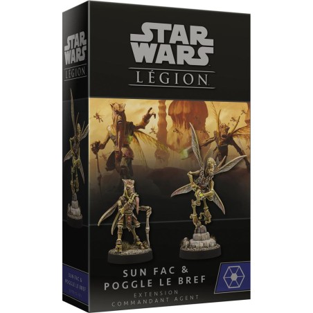 Star Wars : Légion - Sun Fac et Poggle Le Bref - Extension Commandant / Agent - Jeux de société - Atomic Mass Games