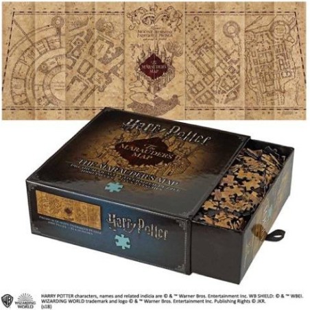 Puzzle Harry Potter Carte du Maraudeur - 1000 pièces - Puzzle - The Noble Collection