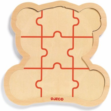 Puzzlo Panda - Puzzle en bois enfant - Djeco