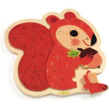 Puzzlo Nut - Puzzle en bois enfant - Djeco