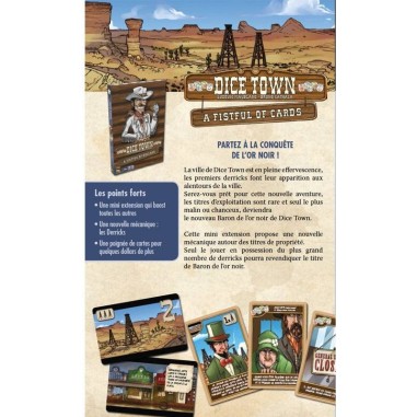 Dice Town - Pour une poignée de Cartes - Jeu de société - Matagot