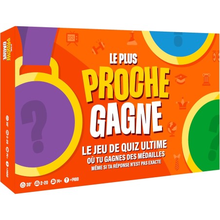 Le Plus Proche Gagne - Jeux de société - Platonia Games