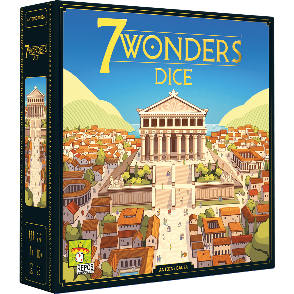 7 Wonders Dice Repos Production