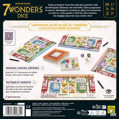 7 Wonders Dice - Jeux de société - Repos Production