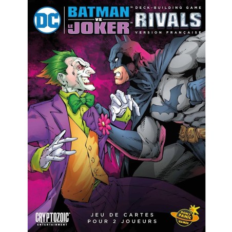 Dc Comics Jeu de Deck-Building: Extension Rivals, Batman Vs Joker - Jeu de société - Don't Panic Games - Don t Panic Games