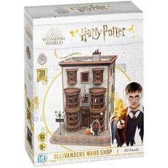 Puzzle 3D Harry Potter - Ollivander Fabriquant de Baguettes - 66 pièces - Puzzle - 4D Cityscape Worldwide Limited