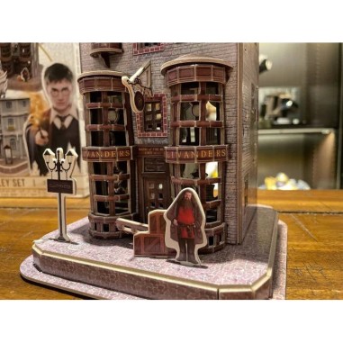 Puzzle 3D Harry Potter - Ollivander Fabriquant de Baguettes - 66 pièces - Puzzle - 4D Cityscape Worldwide Limited