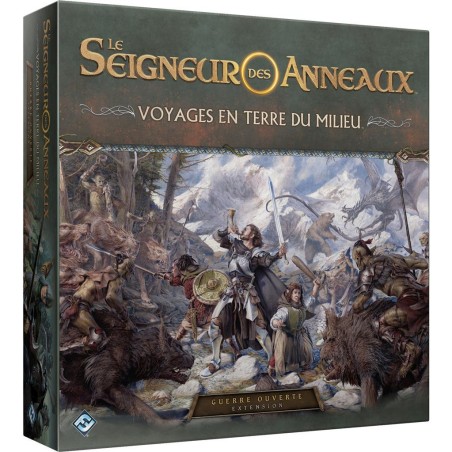 Le Seigneur des Anneaux - Voyages en Terre du Milieu: Guerre Ouverte - Jeux de société - Fantasy Flight Games