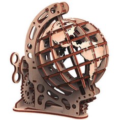 Globe petit modèle - maquette 3D mobile en bois - Mr. Playwood