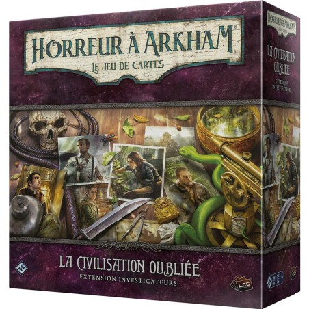 Horreur à Arkham Jce : La Civilisation Oubliée - Extension Investigateurs - Jeux de société - Fantasy Flight Games
