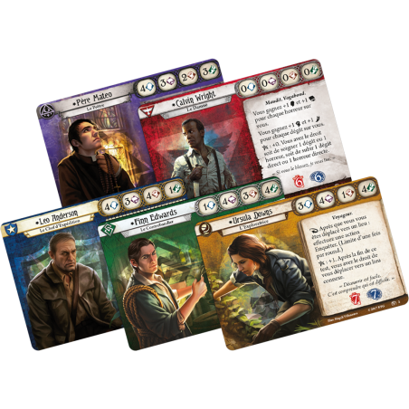 Horreur à Arkham Jce : La Civilisation Oubliée - Extension Investigateurs - Jeux de société - Fantasy Flight Games