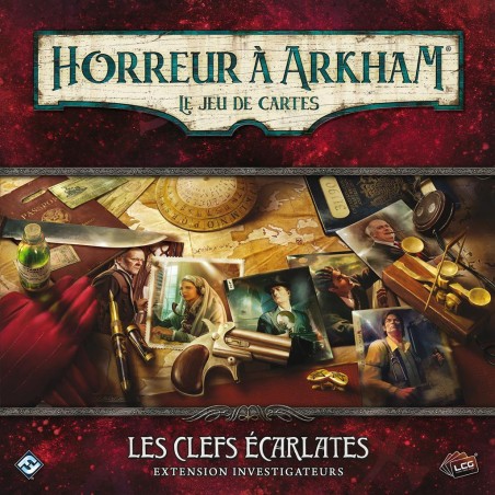 Horreur à Arkham Jce : Les Clefs Écarlates - Extension Investigateurs - Jeux de société - Fantasy Flight Games