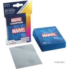 Protège cartes 50 Sleeves Marvel Champions - Modèles Divers - 66 x 92 mm - Jeux de société - Couleur Sleeves Marvel Champions Bl 2