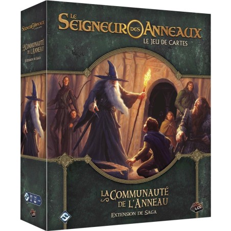 Seigneur des Anneaux Jce : La Communauté de l'Anneau - Extension Saga - Jeux de société - Fantasy Flight Games