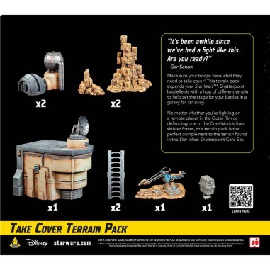 Star Wars : Shatterpoint : Set de Terrain à Couvert - Extension - Jeux de société - Atomic Mass Games