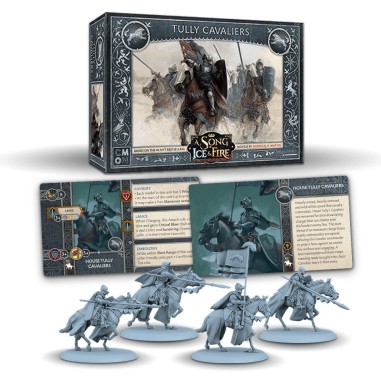 Le Trône de Fer: le Jeu de Figurines - Cavaliers de la Maison Tully - Edge - Jeux de figurines - Cmon