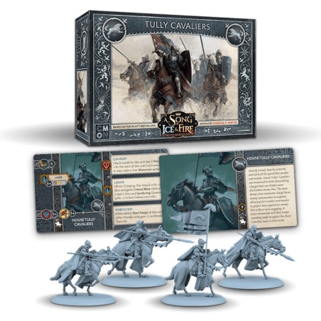 Le Trône de Fer: le Jeu de Figurines - Cavaliers de la Maison Tully - Edge - Jeux de figurines - Cmon