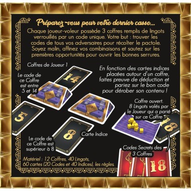 Le Dernier Casse - Jeu de société - Ferti - Ferti Games