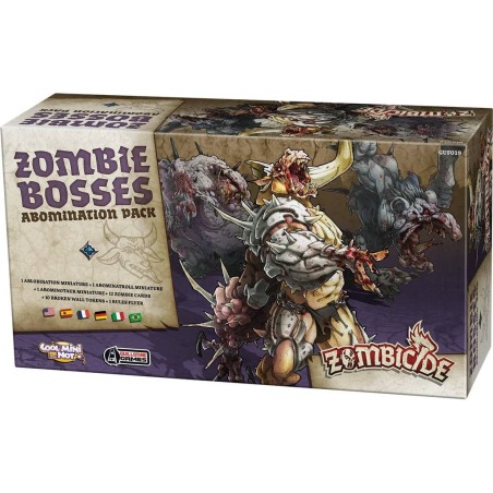 Zombicide: Black Plague - Zombie Bosses - Abomination Pack - Jeu de société - Guillotine Games - Cmon