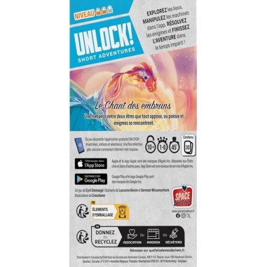 Unlock! Short Adventures: Le Chant des Embruns - Jeux de société - Space Cowboys