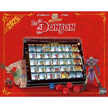 365 Aventures – Le Donjon - Sorry we are French - Jeux de société - Gigamic