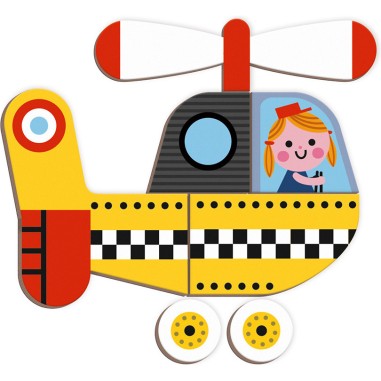 Magnetibook Bolides - jeu magnétique et éducatif - Janod