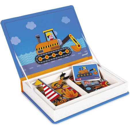 Magnetibook Bolides - jeu magnétique et éducatif - Janod