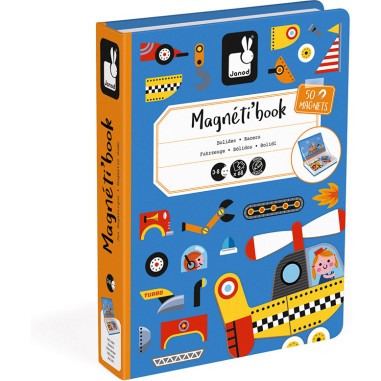 Magnetibook Bolides - jeu magnétique et éducatif - Janod