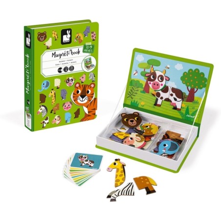 Magnéti'book animaux - Magnet animaux et jeu éducatif aimanté - Janod