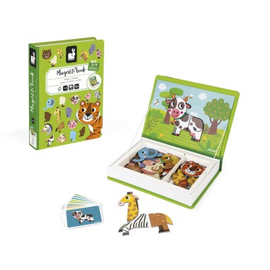 Magnéti'book animaux - Magnet animaux et jeu éducatif aimanté - Janod