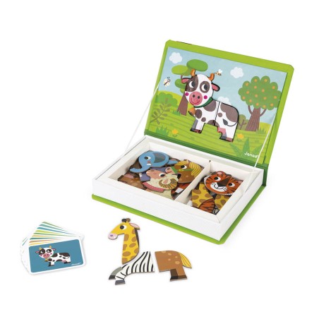 Magnéti'book animaux - Magnet animaux et jeu éducatif aimanté - Janod