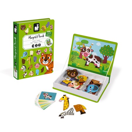 Magnéti'book animaux - Magnet animaux et jeu éducatif aimanté - Janod