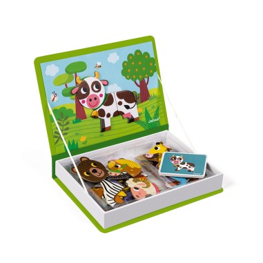 Magnéti'book animaux - Magnet animaux et jeu éducatif aimanté - Janod