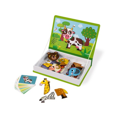 Magnéti'book animaux - Magnet animaux et jeu éducatif aimanté - Janod